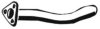 VW 323253301A Exhaust Pipe